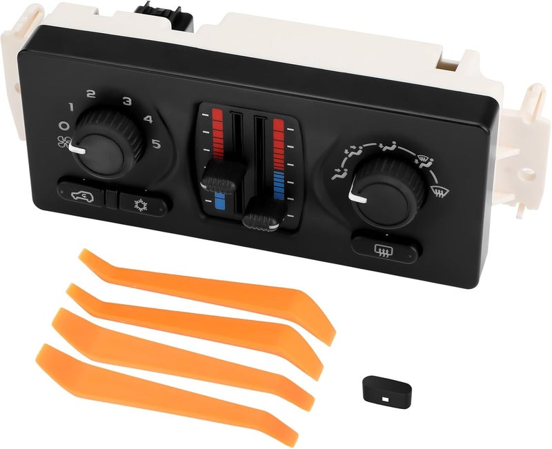 GEARCESS 599-210XD Climate Control Module with AC Control Fit for Chevy Silverado Tahoe Suburban Avalanche Trailblazer, Fit for GMC Sierra Yukon Envoy, Fit for Cadillac Escalade-2003-2006 - Image 1